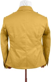 ドイツ軍アフリカ軍団ジャケット 新品ドイツ軍M36ぽいベージュ制服　Lサイズ程度 ドイツ軍アフリカ軍団ジャケット 新品ドイツ軍M36ぽいベージュ